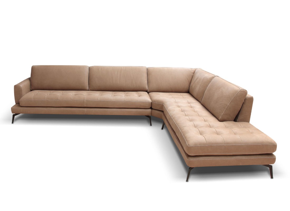 leather beige sectional sofa